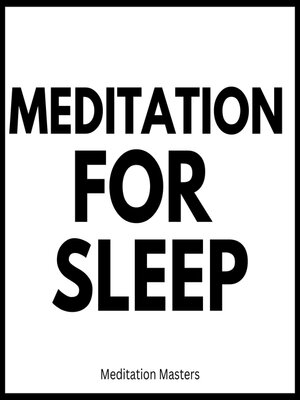 cover image of Meditation For Sleep